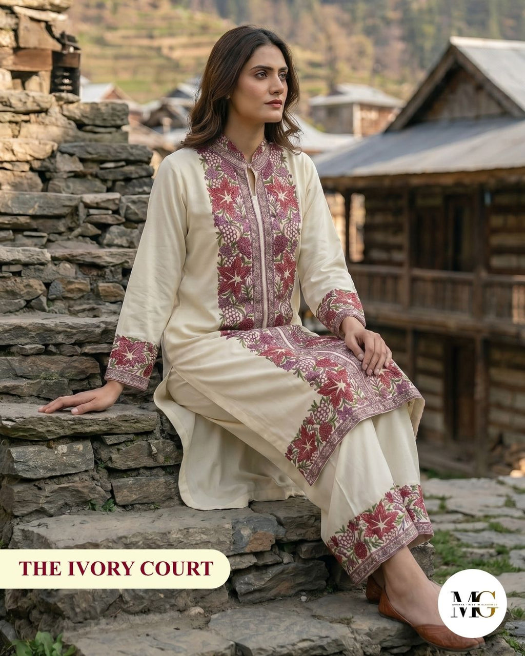 The Ivory Court by Achkan Muse - Coord Set