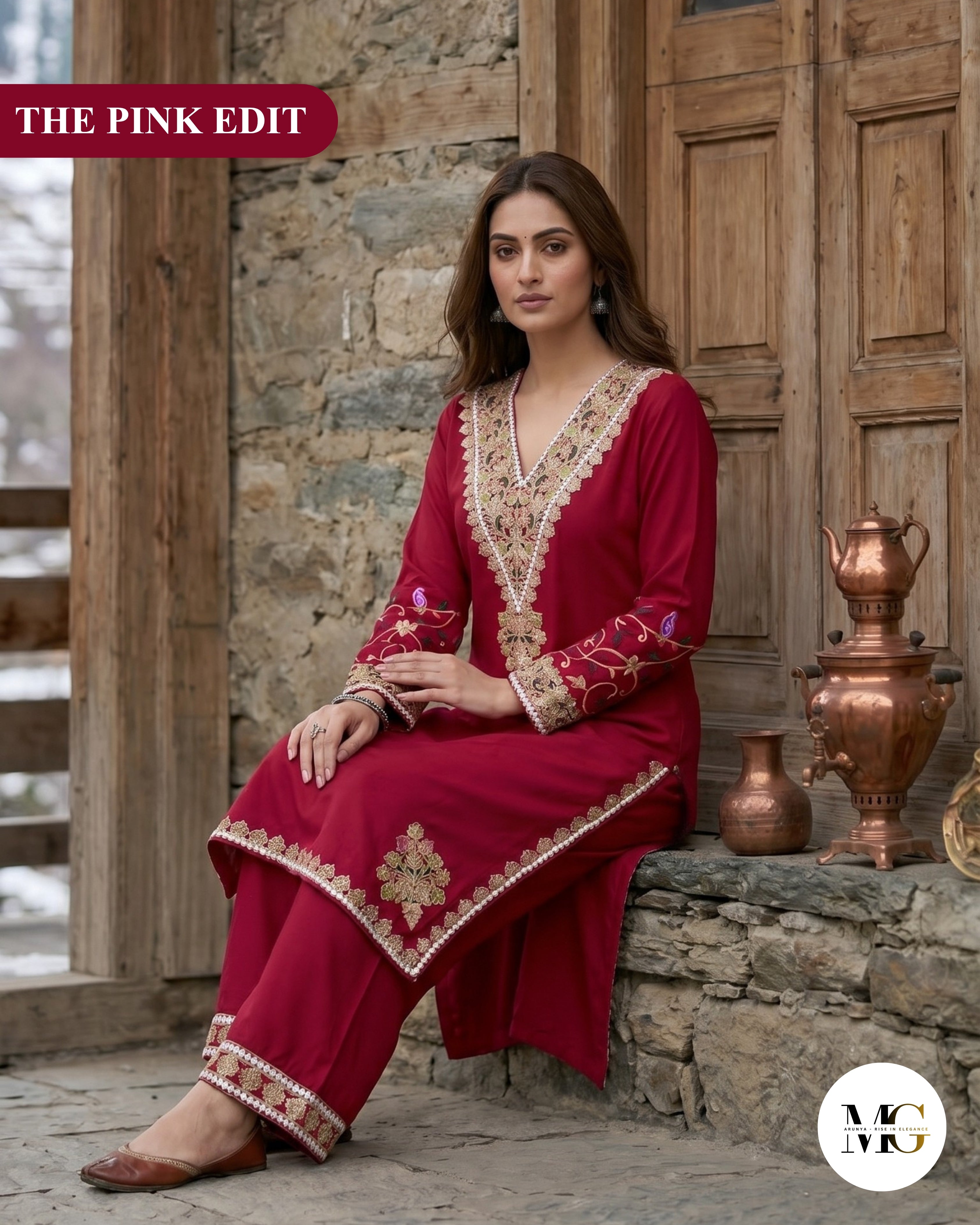 The Pink Edit by Daastaan-e-Aari - Coord Set