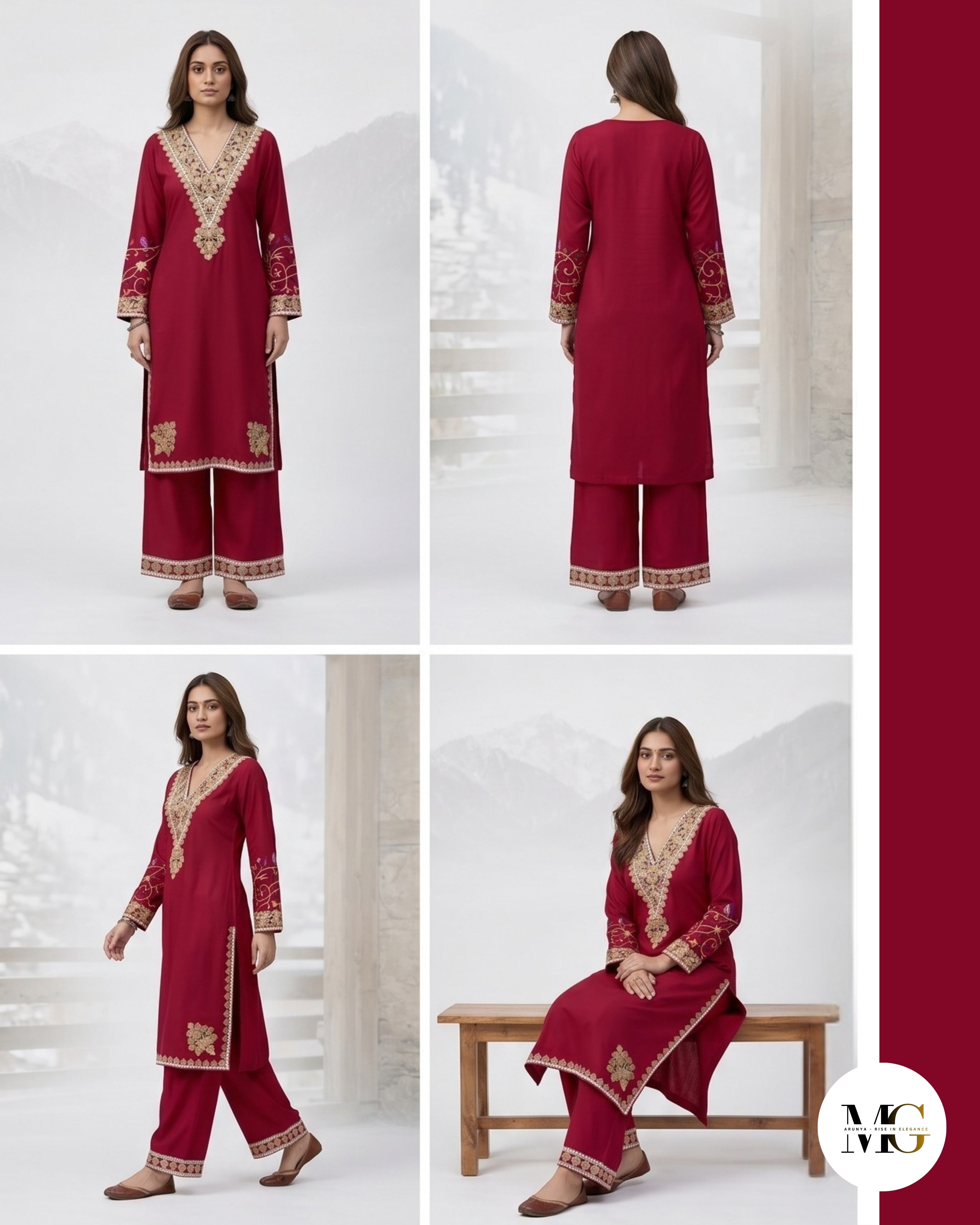 The Pink Edit by Daastaan-e-Aari - Coord Set