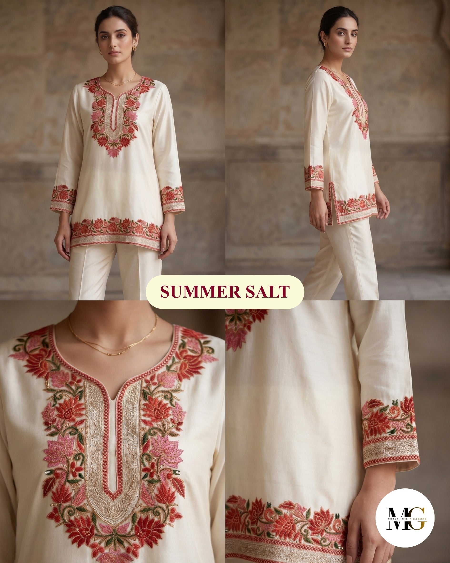 Summer Salt featured by Modern Mehfil - Short Kurti
