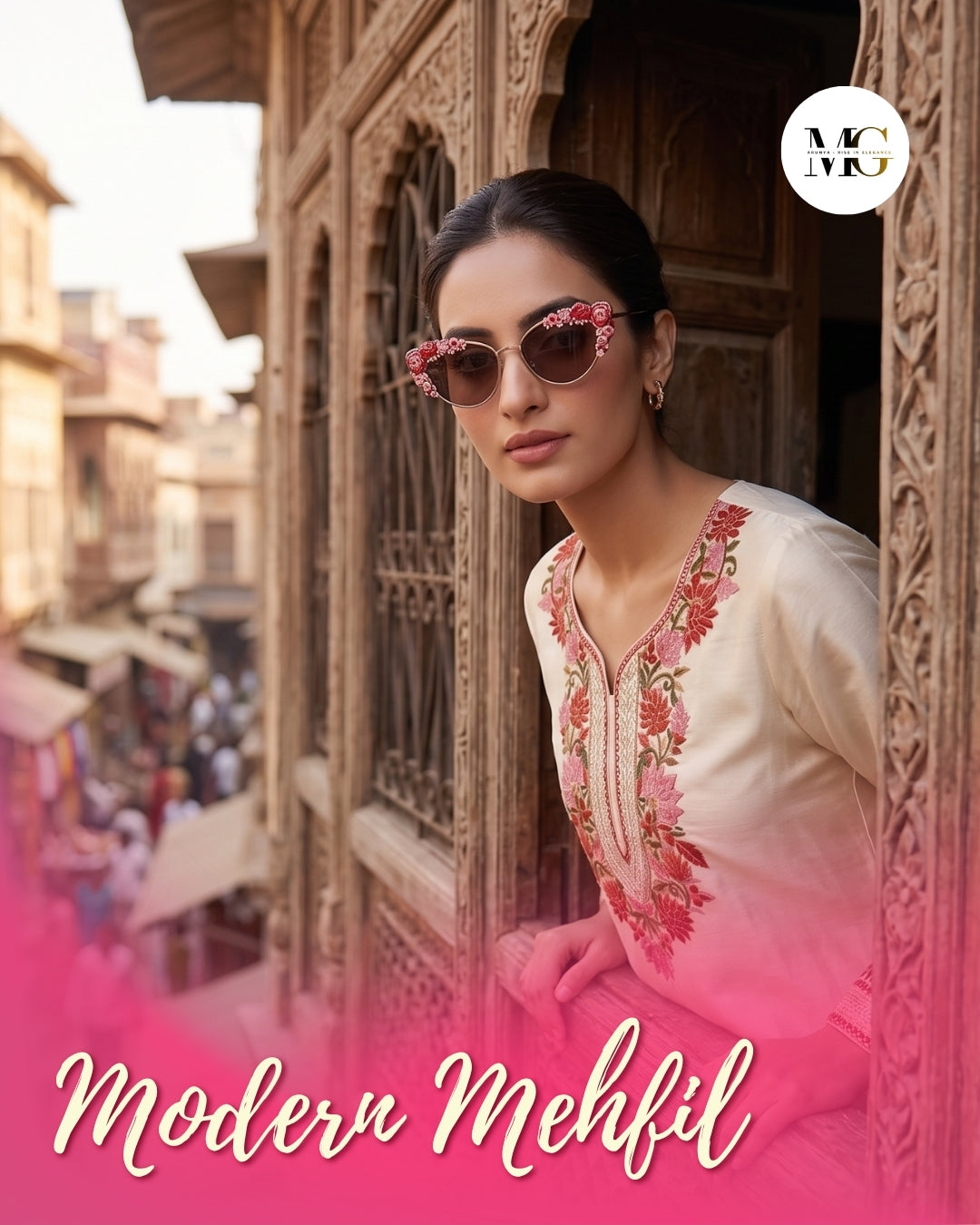 Cherry Fresh featured by Modern Mehfil - Short Kurti