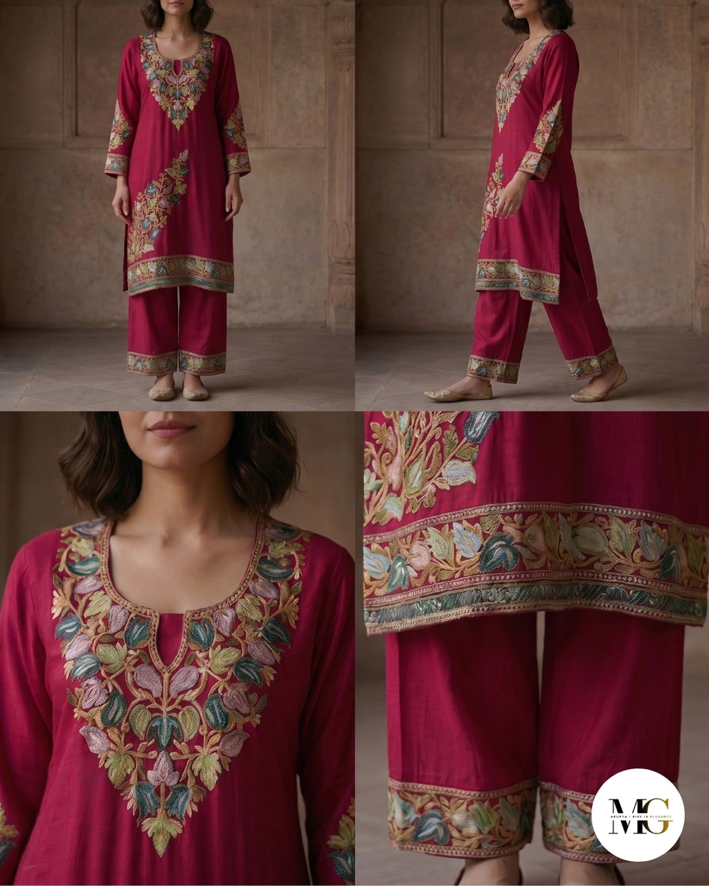 Archisha Bloom featured by The Aari in NAari - Coord Set