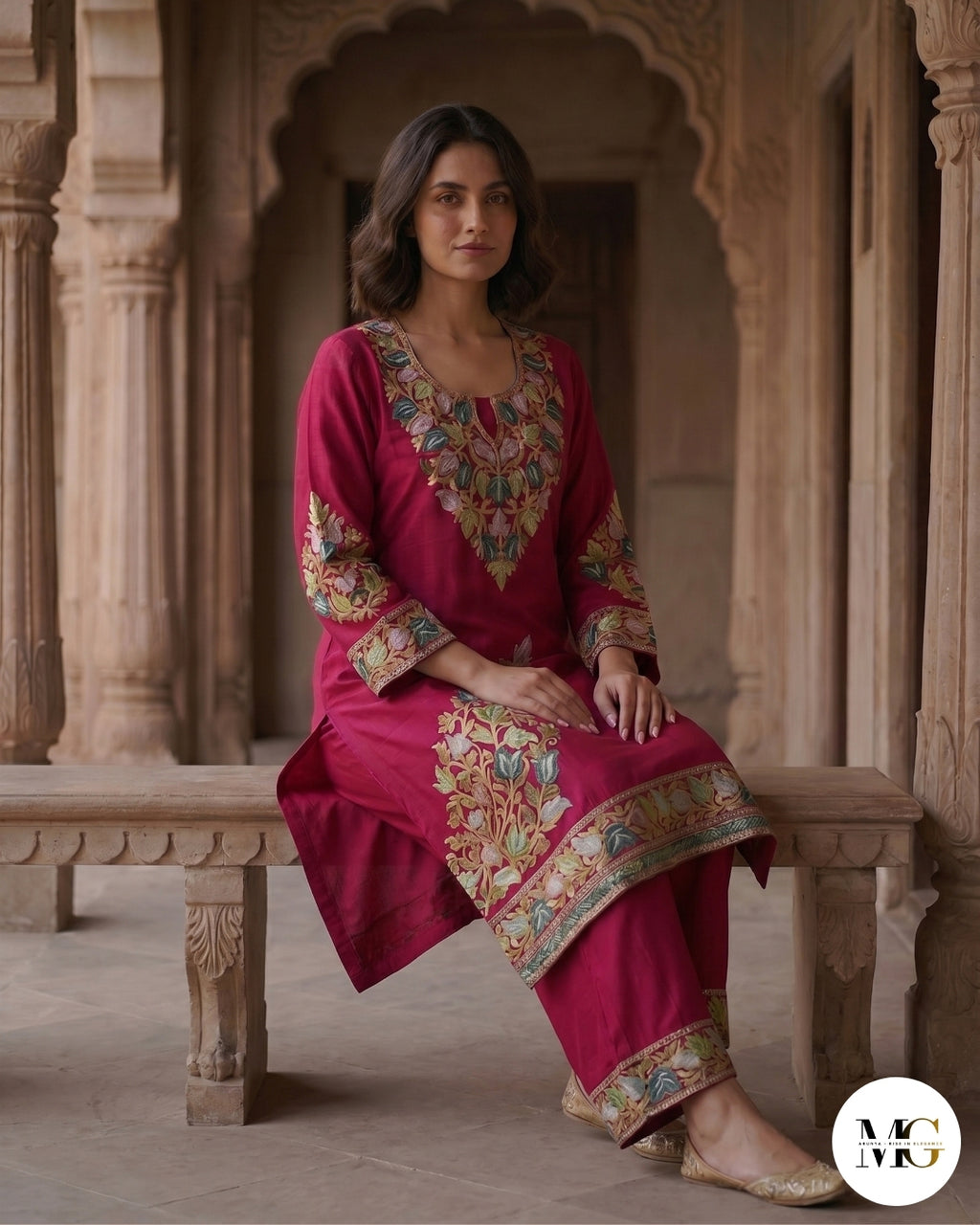 Archisha Bloom featured by The Aari in NAari - Coord Set