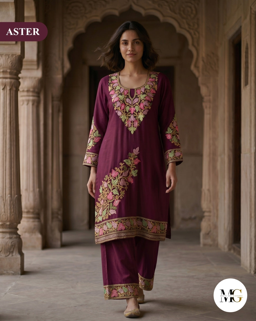 Aster featured by The Aari in NAari - Coord Set
