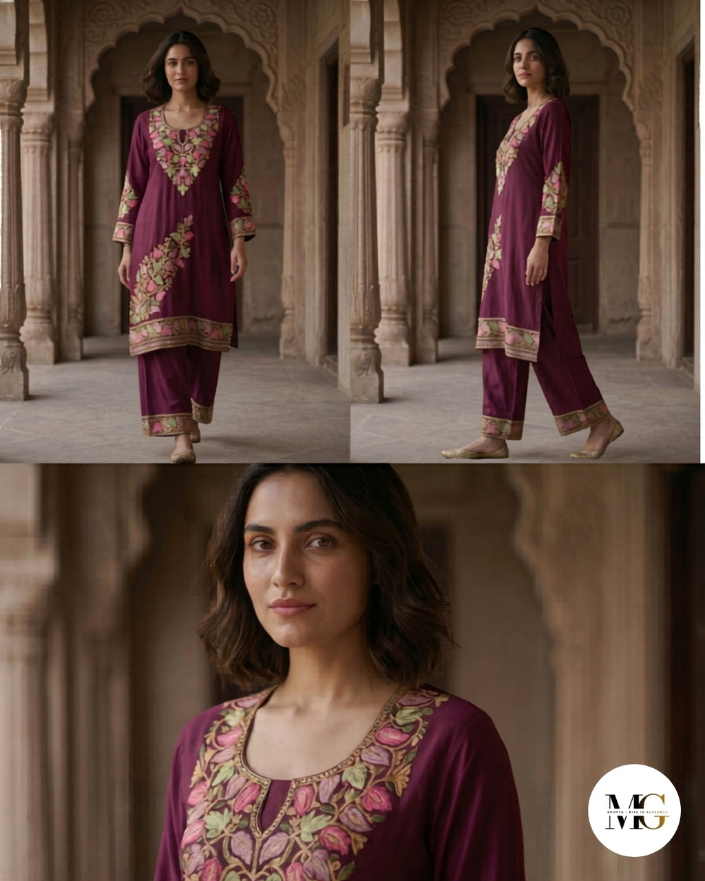 Aster featured by The Aari in NAari - Coord Set