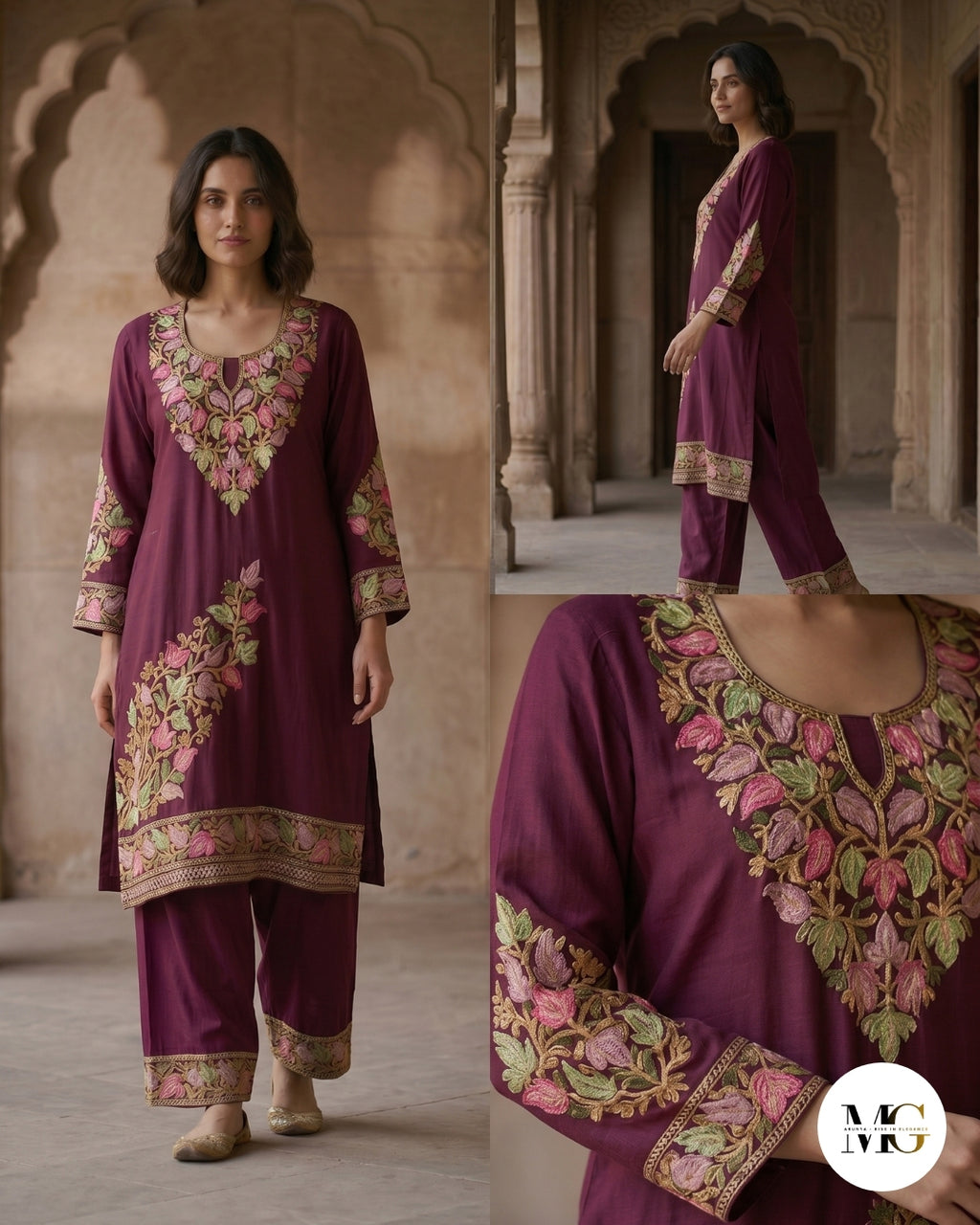 Aster featured by The Aari in NAari - Coord Set