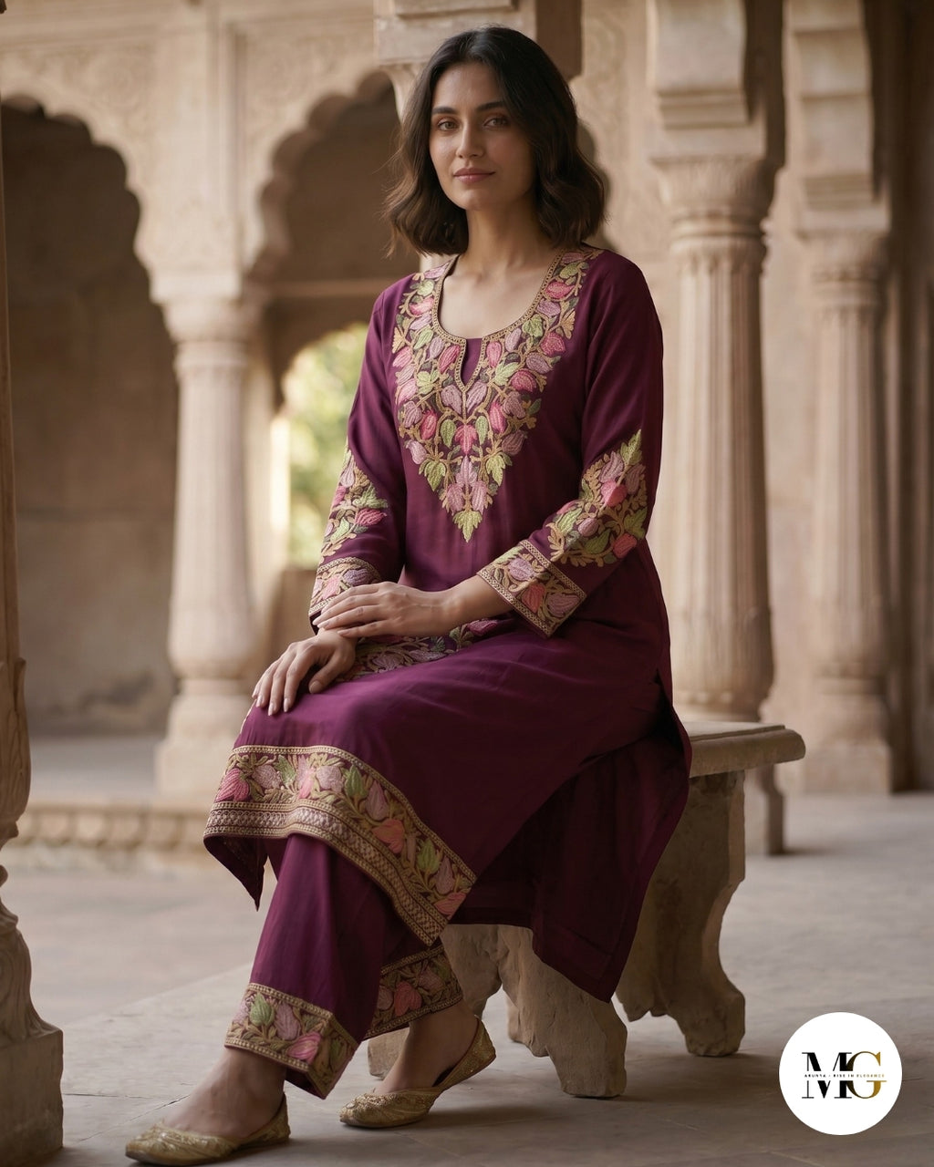 Aster featured by The Aari in NAari - Coord Set