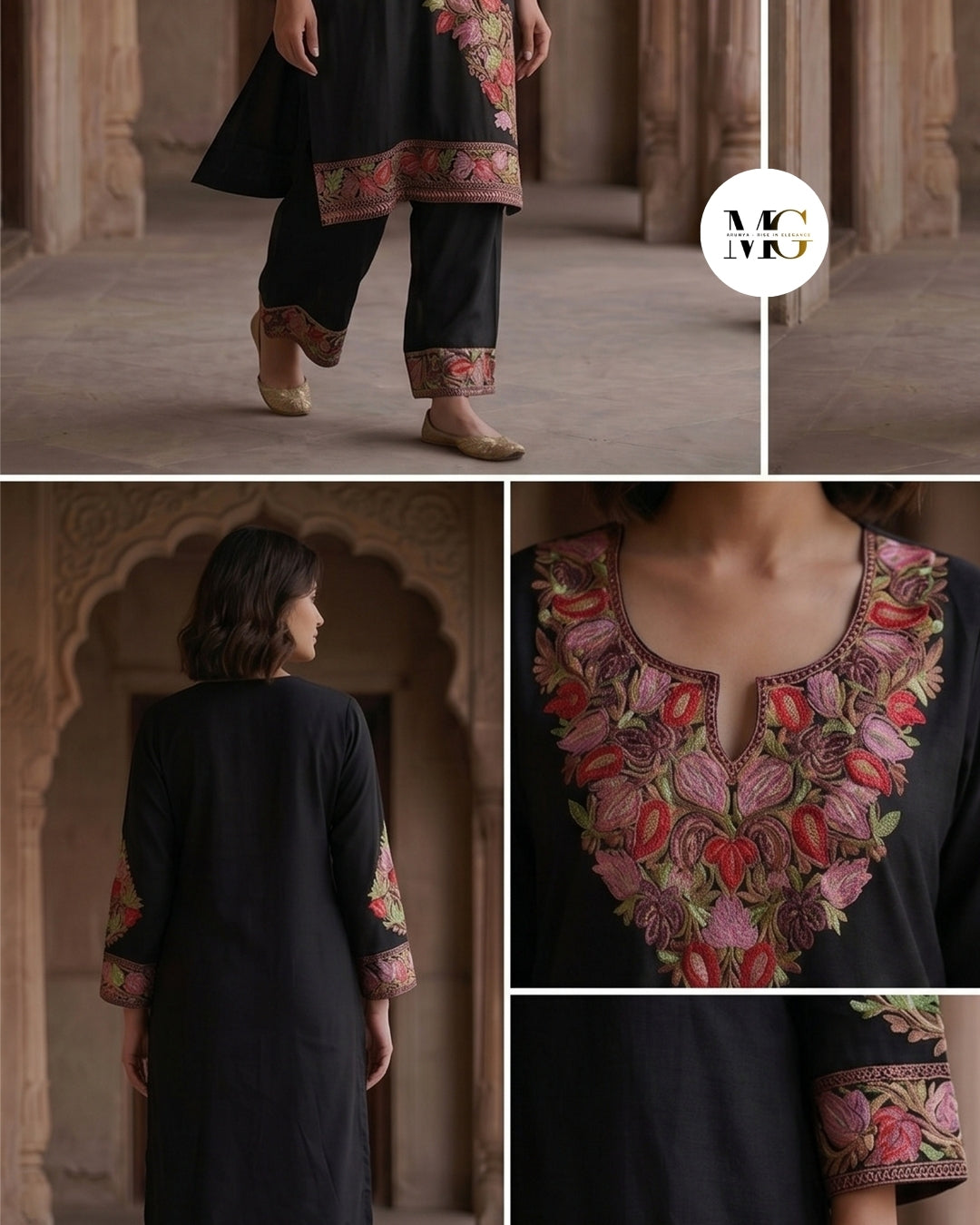 Bold Echo featured by The Aari in NAari - Coord Set