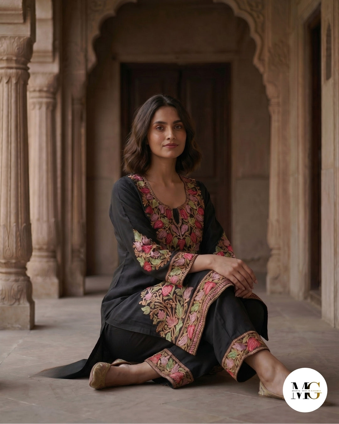 Bold Echo featured by The Aari in NAari - Coord Set
