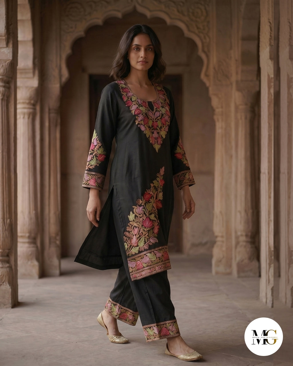 Bold Echo featured by The Aari in NAari - Coord Set