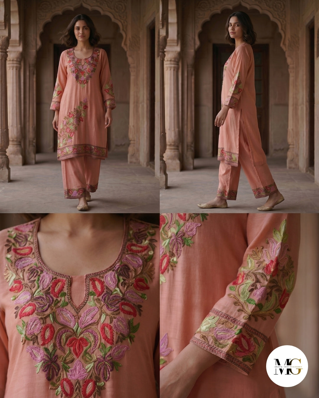 Soft Emblem featured by The Aari in NAari - Coord Set