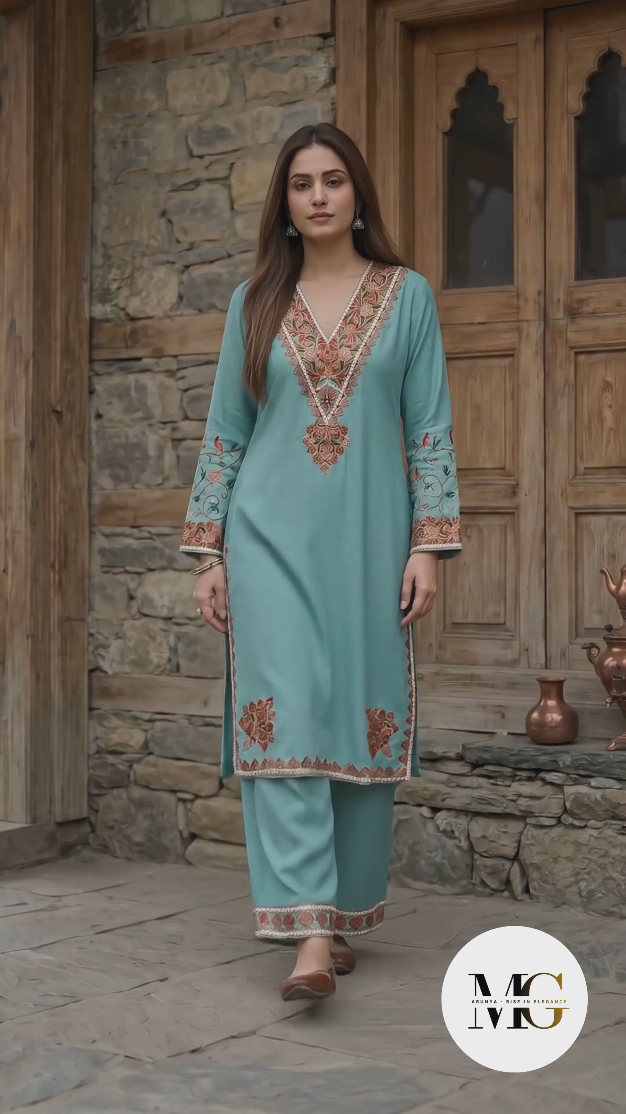 The Pahadi Mint by Daastaan-e-Aari - Coord Set